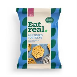 Eat Real FREE Eat Real Multiseed Tortilla Sea Salt Chips 160g