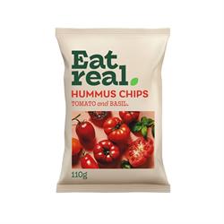 Eat Real Eat Real Hummus Chips Tomato & Basil 110g