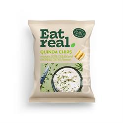 Eat Real Eat Real Quinoa Chips Sour Cream & Chive 40g