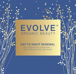 Evolve Organic Beauty Evolve Day to Night Renewal Gift-daily renew 30ml & Night cream 30ml