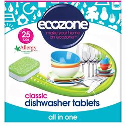 Ecozone Classic Dishwasher Tablets 25 tablets