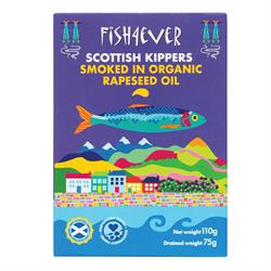 Fish4Ever Fish4Ever Smoked Kippers in Organic Rapeseed Oil 110g