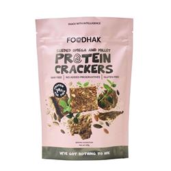 Foodhak Foodhak Seeded Omega and Millet Crackers 100g