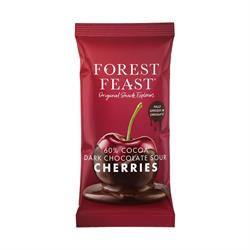 Forest Feast Forest Feast Dark Chocolate Sour Cherries 40g