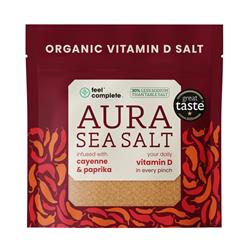 Feel Complete (Aura Sea Salt) Organic Cayenne & Paprika Vitamin D Celtic 80g