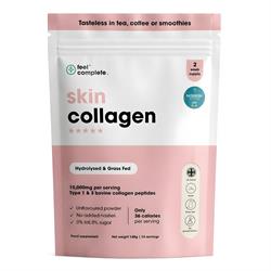 Feel Complete (Grass Fed) Skin Collagen Powder Tasteless Bovine 140g