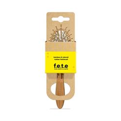 From Earth to Earth Round Small Bamboo Brush (18cm x 5cm) 1 Unit