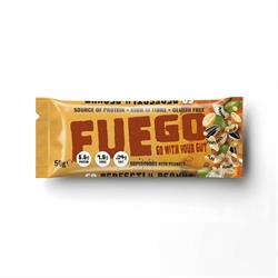 Fuego Go With Your Gut FUEGO Perfectly Peanut Gut Health Fibre Bar 50g