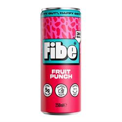 Fibe Soda Fibe Prebiotic Soda Fruit Punch 250ml