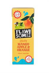 Flawsome! Flawsome Apple Mango & Orange Wonky Fruit Water Carton 200ml