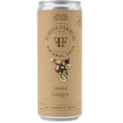 Foreva Farmers FOREVA FARMERS. SMOKED GINGER PREBIOTIC SODA. 250ML.