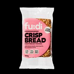 FU DI FU:DI Norwegian Seeded Crispbread - Everything But The Bagel 144g