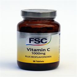 FSC Vitamin C 1000mg+Bioflavonids 90 Tablets