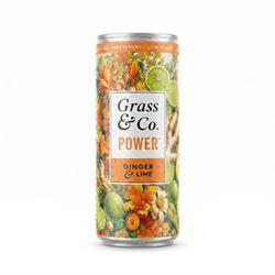 Grass and Co Liquid POWER Ginger Lime & Shiitake Nootropic Drink