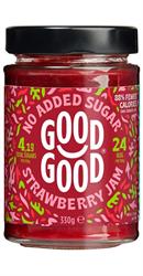 Good Good GOOD GOOD Strawberry Jam 330g - No Added Sugar