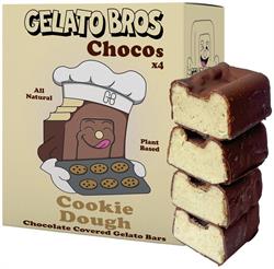 Gelato Bros Gelato Bros Cookie Dough Chocos 4 x 60ml