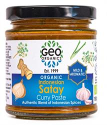 Geo Organics Pastes - Organic Indonesian Satay Curry Paste 180g