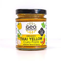 Geo Organics Pastes - Organic Thai Yellow Curry Paste 180g