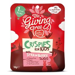 Giving Tree Snacks Freeze Dried Crispies for Kids Strawberry 10g