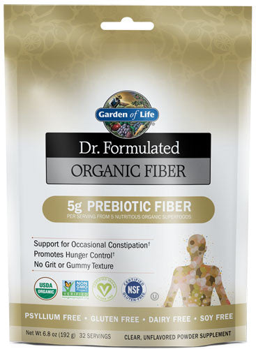 Garden of Life: Dr. Formulated Organic Fiber, Unflavored - 192g