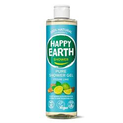 Happy Earth Happy Earth Natural Shower Gel Cedar Lime 300ml
