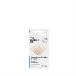 Humble Brush Humble Bamboo Triangular Interdental Sticks - 100 pcs