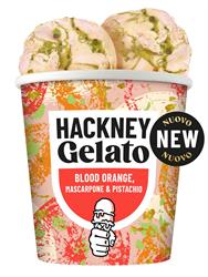 Hackney Gelato FREE Blood Orange Mascarpone & Pistachio Gelato 420ml