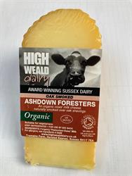 High Weald Organic Ashdown Foresters Oak Smoked Cow's Milk Cheese 150g