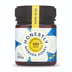 Honestly Manuka Honestly Manuka Premium Raw Manuka Honey 550+ MGO 250g