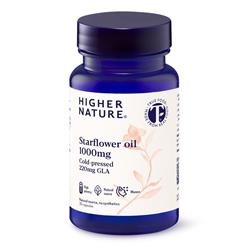 Higher Nature True Food Starflower Oil 1000mg 30 Capsules