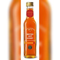 Honey and Greens British Wildflower Honey Infused with Scotch Bonnet 240g