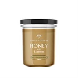 Honey and Greens Honey & Greens British Honey with Lemon 240g