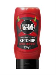 Hunter and Gather Hunter & Gather Unsweetened Spicy Chipotle Ketchup Squeezy 350g