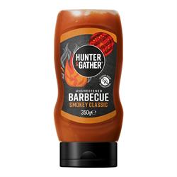 Hunter and Gather Hunter & Gather Unsweetened  BBQ sauce - Squeezy - 350g