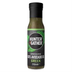 Hunter and Gather 100% Avocado Oil Greek Dressing 250ml