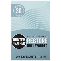 Hunter and Gather Restore Unflavoured Electrolyte Sachets 30 x 3.75g per pack