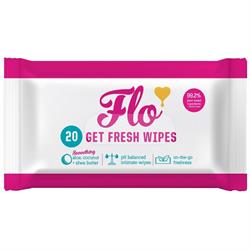 Here We Flo Flo Get Fresh Intimate Body Wipes (20 wipes)