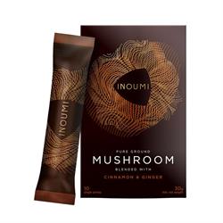 INOUMI Mushroom cinnamon & ginger. 30 servings Caffeine free