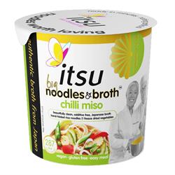 Itsu Big Chilli Miso Ramen Noodles & Broth Pot 96g