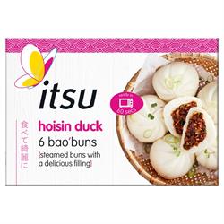 Itsu Chilled Frozen Itsu Hoisin Duck 6 Bao Buns 270g