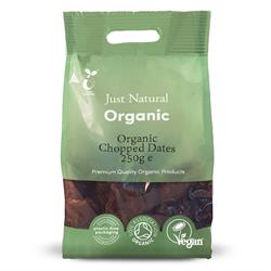 Just Natural Organic Organic Chopped Dates 250g