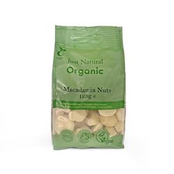 Just Natural Organic Organic Macadamia Nuts 125g