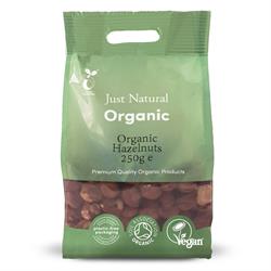 Just Natural Organic Organic Hazelnuts 250g