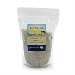 Just Natural Speciality Fine Celtic Grey Sea Salt (Sel de Guerande) Unrefined 1kg
