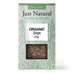 Just Natural Herbs Organic Sage (Box) 25g