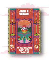 Jam N Vegan No Beef Mughlai Curry 393g
