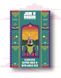 Jam N Vegan Butter Chick'N & Garlic Rice 395g