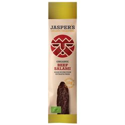 Jaspers Organic Treasures Jasper's Organic Beef Salami 25g