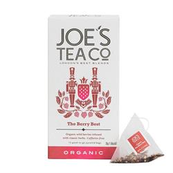 Joes Tea Company The Berry Best - 15 biodegradable pyramid bags