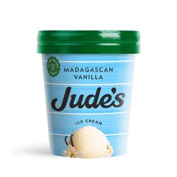 Judes Ice Cream Vegan Vanilla Ice Cream 460ml